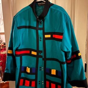 Colorful Geometric Jacket